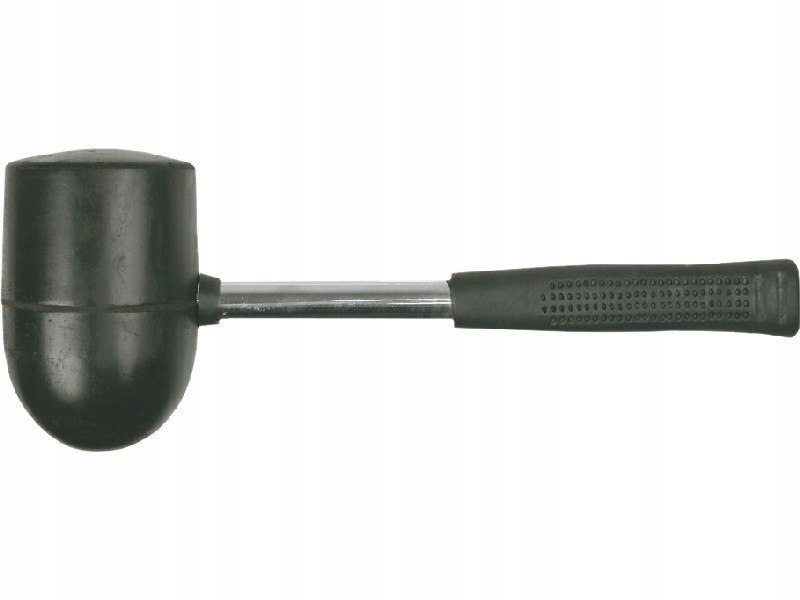 MŁOTEK GUMOWY 1.25KG ŚREDNICA 90 mm TRZONEK METALOW