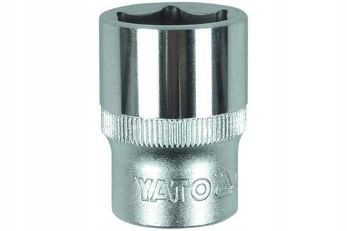NASADKA KRÓTKA 6-KĄTNA CHROMOWANA 1/2'''' 21 mm