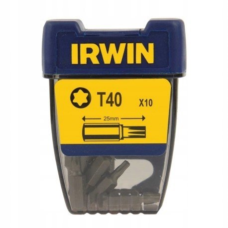 GROT, BIT, KOŃCÓWKA TYPU TORX 1/4' 25 mm 10 szt. T40