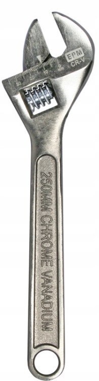 KLUCZ NASTAWNY SOLID CR-V ''''SZWED'''' 250 mm