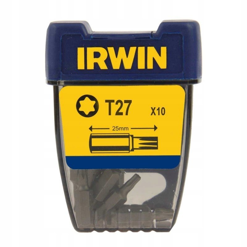 GROT, BIT, KOŃCÓWKA TYPU TORX 1/4' 25 mm 10 szt. T27
