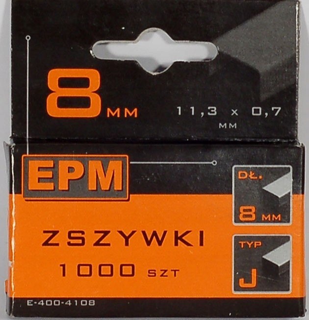 ZSZYWKI 1000 szt. 10 mm J-010