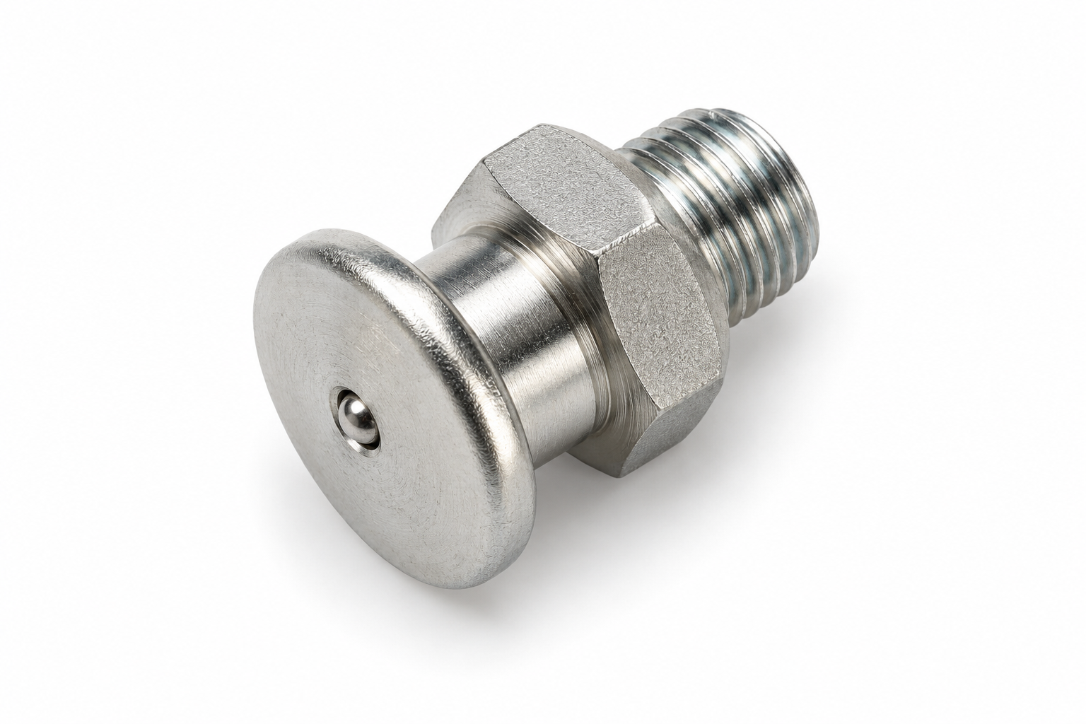 Smarowniczka płaska DIN 3404 G3/8 Ø16, ocynk, 1 szt.