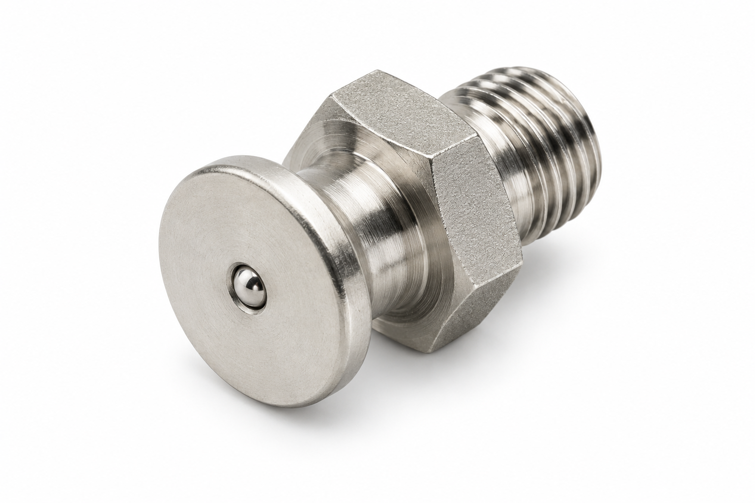 Smarowniczka płaska DIN 3404 M16×1,5 Ø22, ocynk, 1 szt.