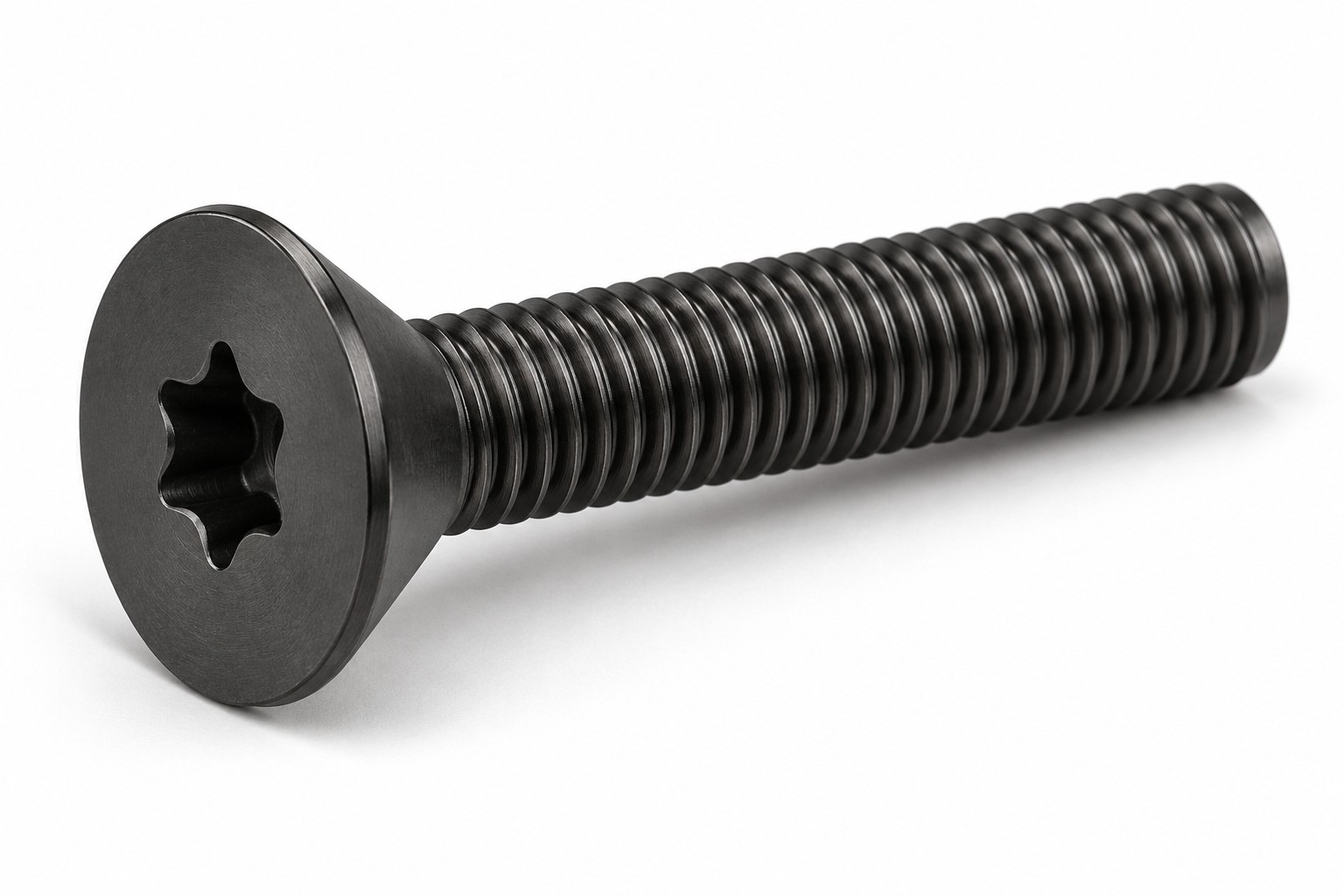 Wkręt maszynowy ISO 14581 A4 Black Oxide Torx — własna ilustracja rodziny