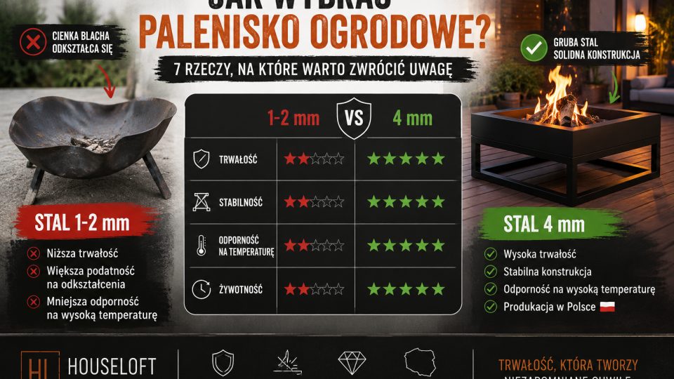 Jak wybrać palenisko ogrodowe? 7 rzeczy, na które warto zwrócić uwagę