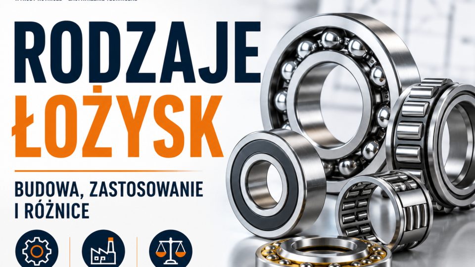 Rodzaje łożysk – budowa, zastosowanie i różnice