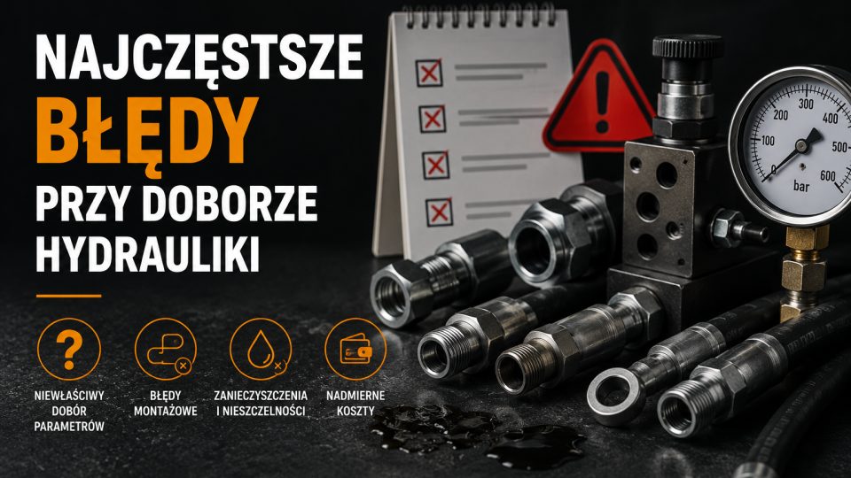 Najczęstsze błędy przy doborze hydrauliki
