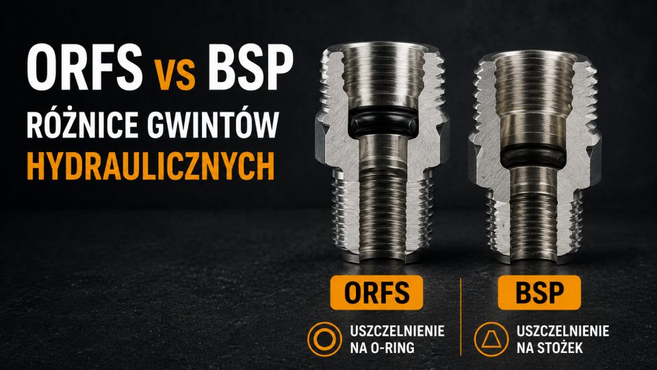 ORFS vs BSP — różnice gwintów hydraulicznych
